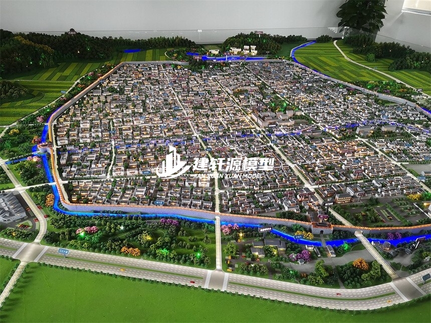 润州城市规划模型