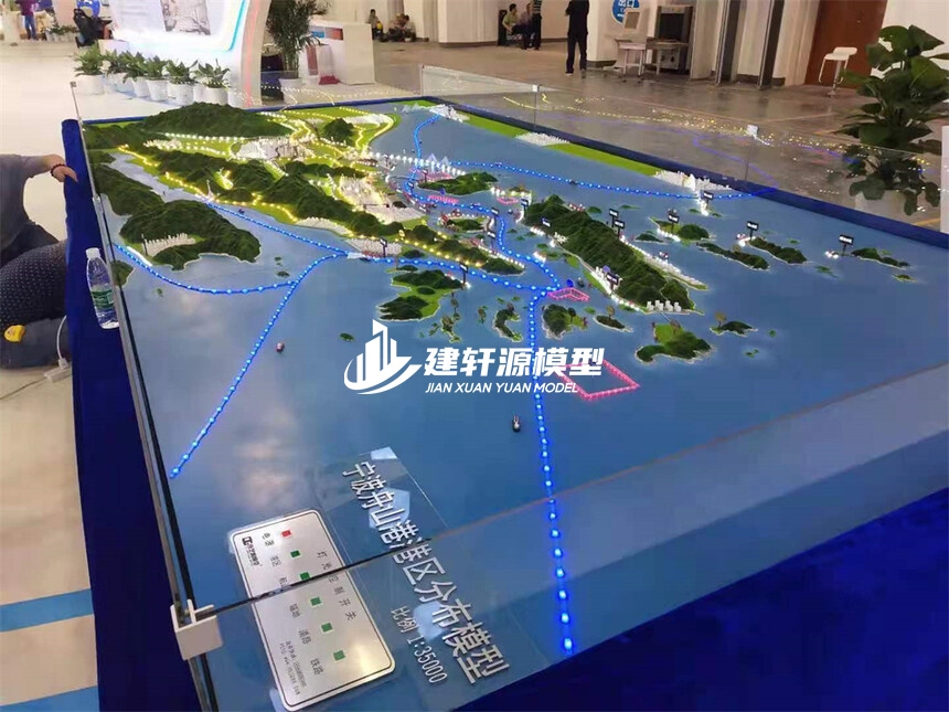 润州地形地貌模型