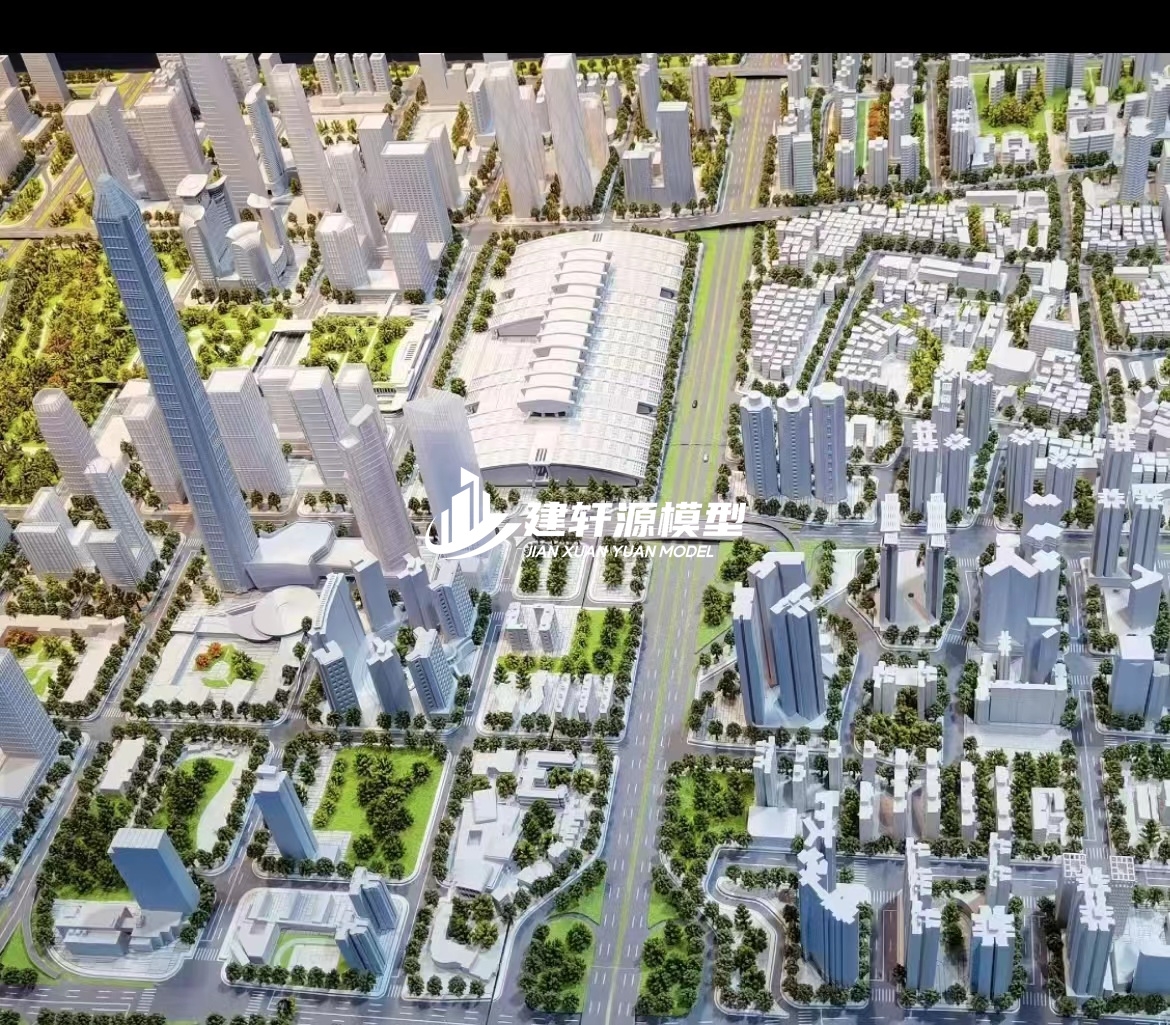 润州城市规划模型