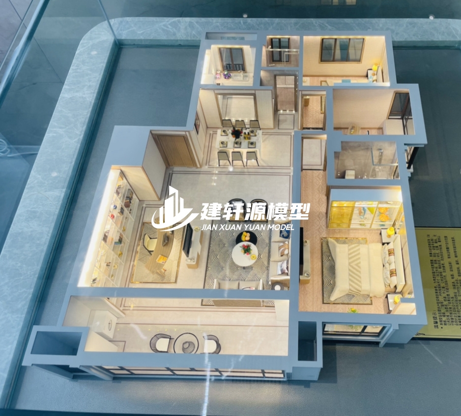 润州地产户型模型