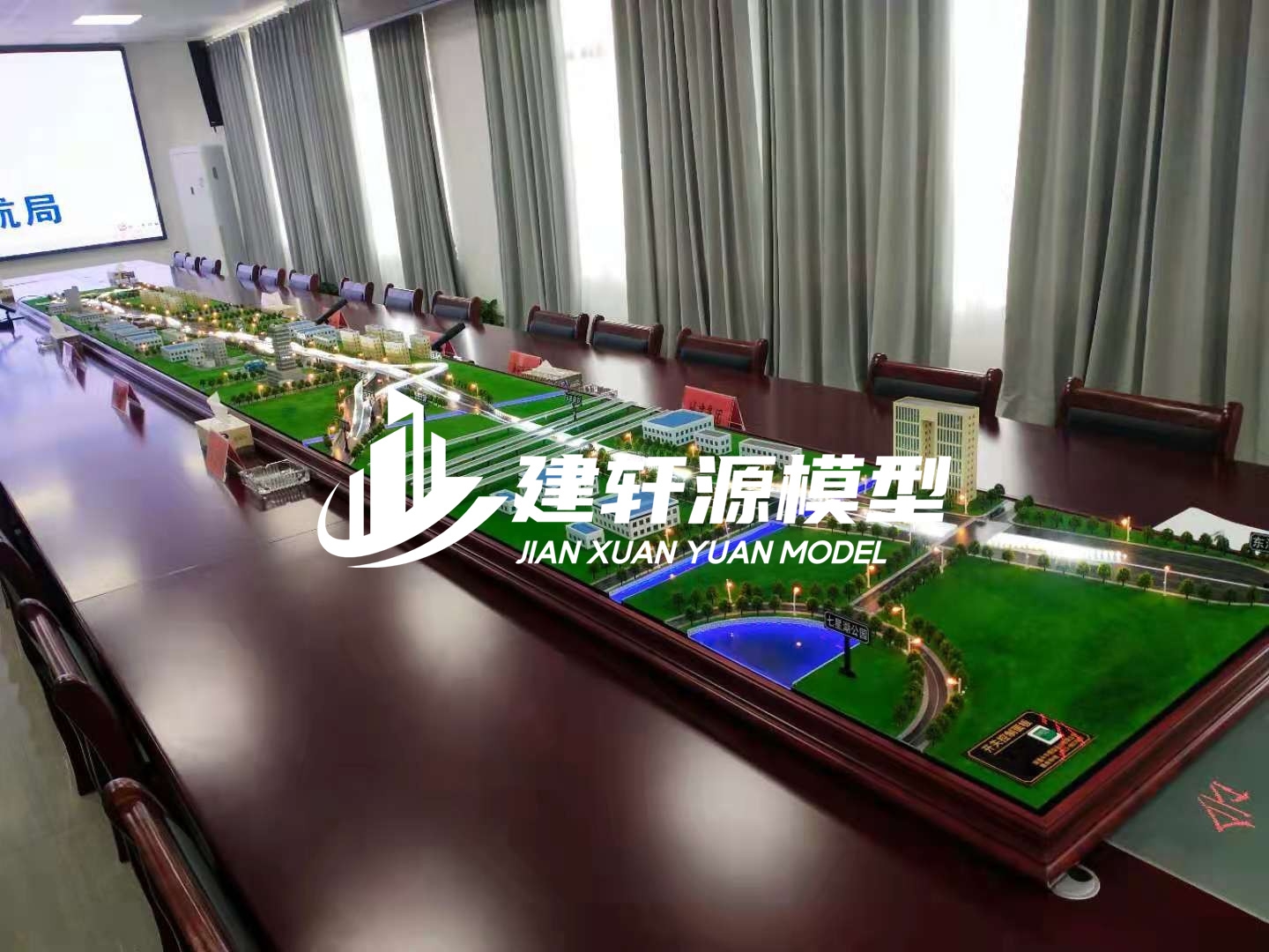 润州公路马路沙盘模型专业定做